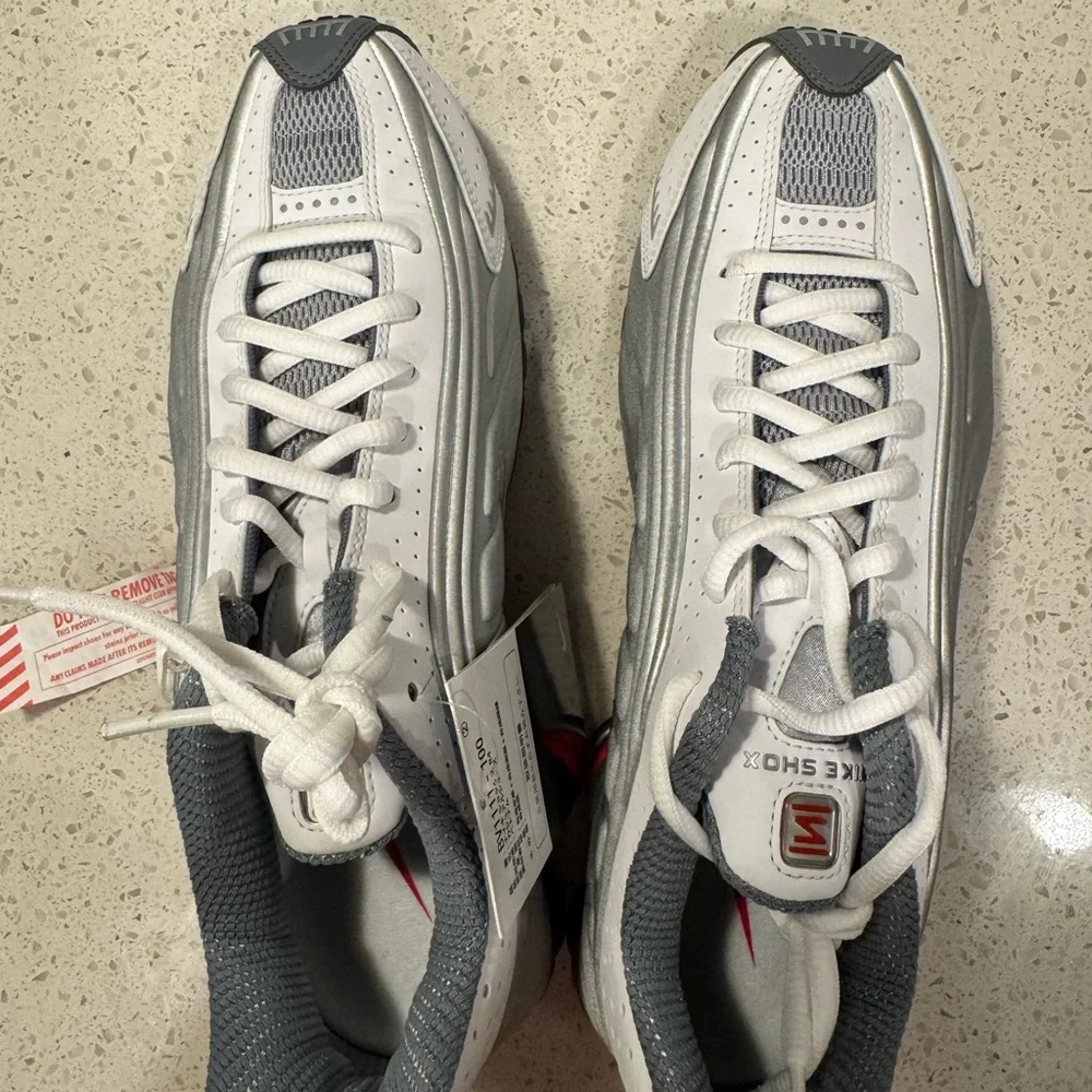 Nike Shox Men 8.5 2019 R4 Retro 'Comet Red' 2019 NWT Fight Club NWOB - Picture 7 of 12